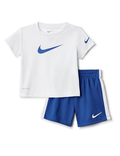 Nike Baby Dri-FIT Swoosh Tee and Shorts 2-Piece Set