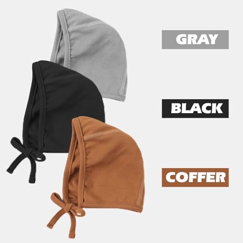 Image of JANGANNSA Newborn Baby Hospital Hat Infant Set Head Cap Lovely Ears Belt Beanie 0-8Months