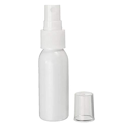Preisvergleich Produktbild Heqianqian Sprühflasche 10PCS Kunststoff-Sprühflasche Weiß nachfüllbare Duftstoff-Make-up Wasser Tragbarer Behälter for 30 ml Reisen Für Reisen, Putzen, Gartenarbeit (Color : Clear, Size : 30ml)