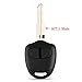2 Buttons Remote Car Key Shell Case for Mitsubishi Pajero Sport Outlander Grandis ASX MIT11 Blade