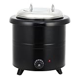 Garvee 13.7QT Commercial Soup Kettle, Automatic Soup Warmer with Anti-Scald...