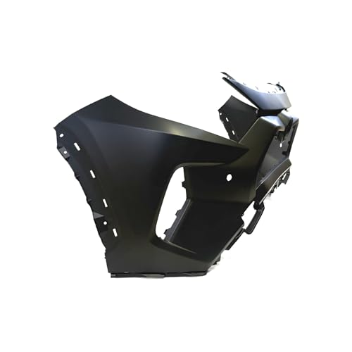 Image of FitParts Compatible with Toyota RAV4 2019-2024 Front Bumper Cover | Primed, With Parking Sensor Holes, With Tow Hook Hole, Ready to Paint, OEM 521194A918, TO1000452