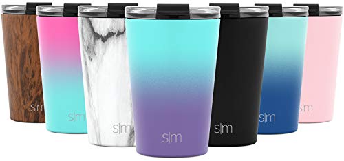 Simple Modern 12oz Classic Tumbler Travel Mug with Clear Flip Lid & Straw