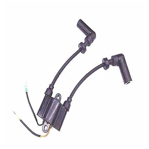 Luxuypon Utombordsmotortändspole passar till Yamaha 4- Stroke 25HP F25 T25TLR båtmotor 65W-85570-01- 00 65W-85570-00-00