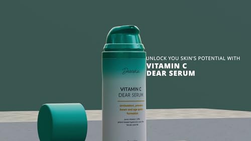 Vitamin C Serum 20% - PURE L-ASCORBIC ACID, Ferulic Acid, Hyaluronic Acid Botanic, Vitamin E Organic Cruelty Free for Face and Neck Best Antioxidant, Treatment for Wrinkles, Men and Women - Image 3