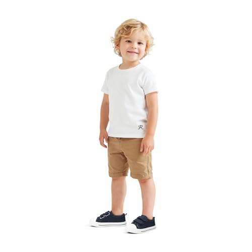 Image of K KomForme Toddler Shoes, Hook & Loop Canvas Sneakers for Boys and Girls | Slip-on, Lightweight, Comfortable