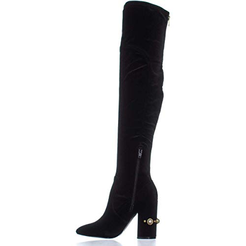 Ivanka Trump Womens Tamir Closed Toe Knee High Fashion Boots, Black, Size 8.0