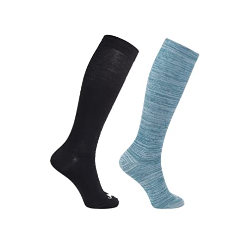 Image of ja vie 80% Merino Wool Ultra Soft 15-20mmHg Graduated Compression Socks for Women & Men