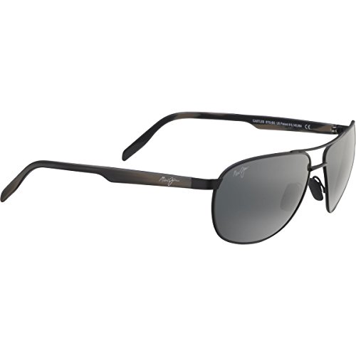 Maui Jim Men's and Women's Castles Polarized Aviator Sunglasses