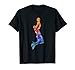 Dunking Basketball Spieler Korbleger Sport Grafik T-Shirt