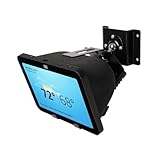 shinar Metal Wall Mount stand bracket Just for Sh0w 8 (3rd Generation) Swivels up to 360°, Tilts -50°/+50° Accessories ONLY for Sh0w 8 3rd Generation with Cable Management (Black)