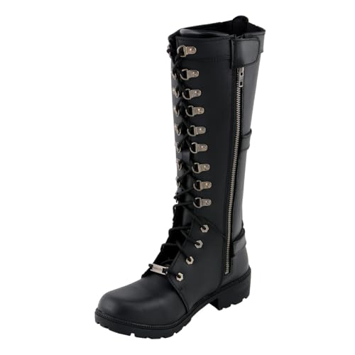 Milwaukee Leather Women's Premium Leather Motorcycle Harness Boots Collection MBL - 7.5 by Milwaukee Leather - Used condition - Image 5