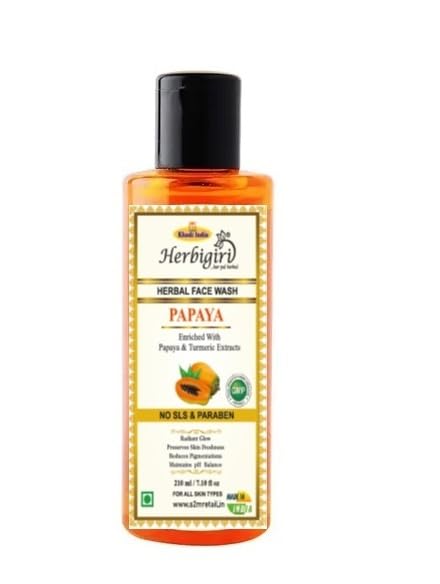Image of Herbal Papaya Paraben Free - Face Wash (210 ml)