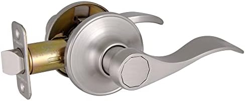 Design House 700484 Springdale Passage Hall and Closet Door Lever, Satin Nickel