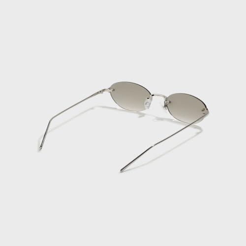 Image of SAM AND MARSHALL DUSK Sunglasses I Rimless I 400UV Protection I Metal Built I Oval Sunglass I Unisex