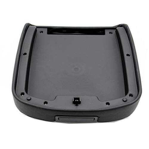 Black Armrest Cover Center Console Lid For Chevy Avalanche Silverado Tahoe Gmc Yukon Xl Sierra 2007-2013 #TOP4