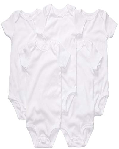 Bodysuit Carter's blanc 6 mois le lot de 5 bodies anti-irritation pour le change