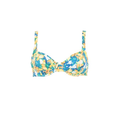 Haut de maillot Provencia Janine Robin jaune pour vos journées de plage