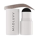 MADLUVV Brow Stamp Refill* - Color Stamp for Brows & Root Touch Up for Women & Men, Instantly Conceal Hair Loss, Grey Hair, Thinning Hair with Stain-Proof/Smudge-Proof Powder Formula (Brunette)