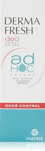 Dermafresh Ad Hoc - Deodorante spray Odor Control per bromidrosi, 100 ml