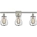 Innovations 516-3W-SN-513-LED 3 Light Vintage Dimmable LED Bathroom Fixture, Brushed Satin Nickel