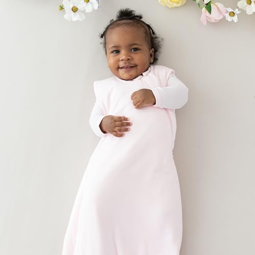 Image of KYTE BABY Sleep Bag 1.0 TOG, Rayon Made From Bamboo Wearable Blanket, Dual Zipper For Infants And Toddlers Nursery Essentials