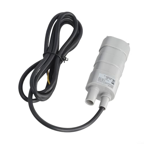 Bomba Sumergible De 12v Con Bomba De Agua, Bomba Eléctrica De Alto Flujo 600l H Con Altura De Elevación De 5 M Para Caravana, Caravana, Acuario, Jardín, Riego, Jardín De Rocas, Sistema De Ducha