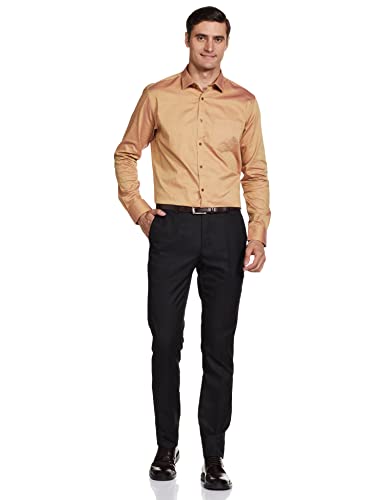 Image of Park Avenue Men's Solid Slim Fit Shirt