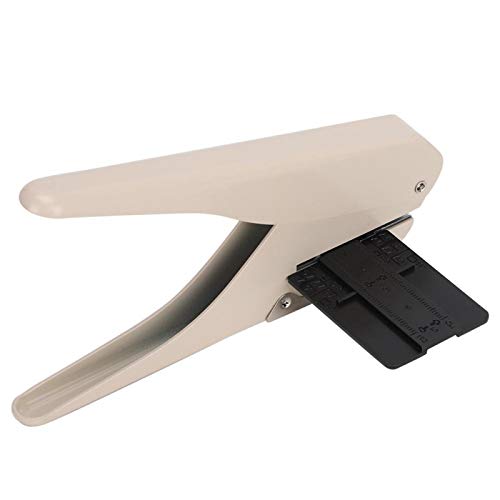 Furador de furos, furador de folhas soltas para escritório, furador de orifício único, formato de or