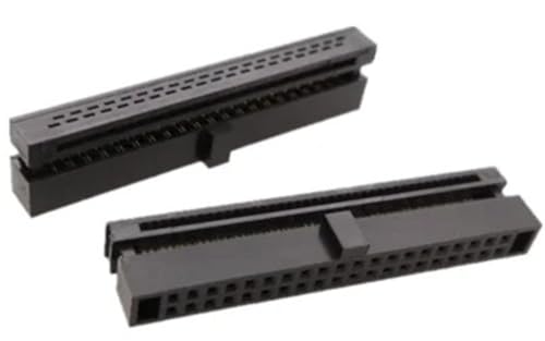 Conector IDC de 40 pines para reparar cables planos, paso de 1.27mm, lote de 10 conectores FC
