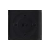 Shantime Soft Case Compatible with iPod Shuffle 4th, Slim Shockproof Bumper Protective Back Cover, Anti-Scratch Flexible Shell, Grip-Friendly(Black)