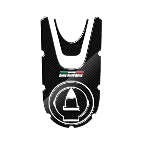 Pad réservoir moto Ducati Monster 696 2008-2014 autocollant look carbone