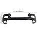 Compatible With Front Bumper Cover Set with Lower Grill & Trim Surround & Fog Light For 2014-2018 Jeep Cherokee(9PCS)