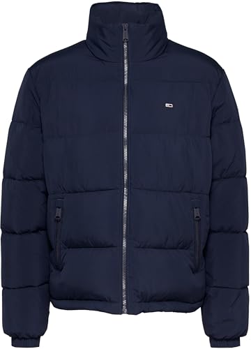 Tommy Jeans Damen Steppjacke Essential Puffer mit Kragen, Blau (Dark Night Navy), XXS – Ansicht 5