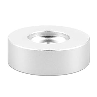 kwmobile Adaptateur 45 tours – Adaptateur universel 45 tours 7″ pour disque platine vinyle – Accessoire Ø 3,8 cm pour 45t en aluminium - Les Beatles, Paul McCartney, John Lennon, RIngo Starr, George Harrison