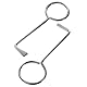 Profi Dietrich Set, Buntbartschlüssel Universal, Universalschlüssel für Zimmertüren, Schlüsseldienst Türöffner, Schlüssel für Bunt Bart Schloss Öffner, Bartschlüssel Dietrichset, Türöffnungswerkzeug