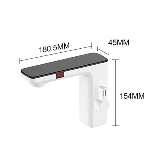 Grifo sensor automático para lavabo de baño moderno y comercial 6