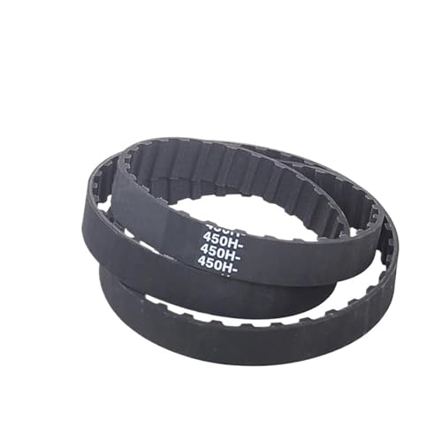 Courroie de distribution à boucle fermée type H 530H largeur 25mm pour tapis roulant