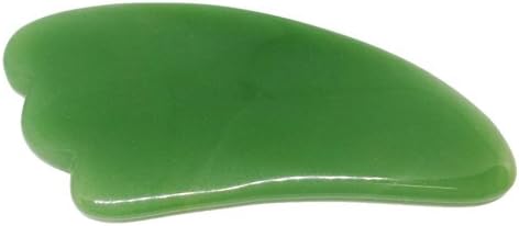 Jade Gua Sha Massage Scraper Guasha for Face Body Neck Leg Scar Tissue Tool Stone Physical Therapy Scraping TypeJ2