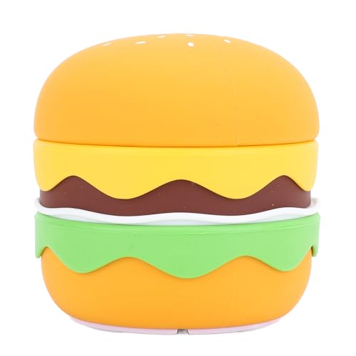 Lámpara de noche de silicona con forma de hamburguesa USB recargable