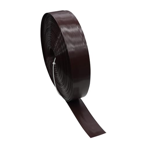 Aiwaiufu 76 Meters Chain Link Fence Privacy Tape, 250ftX0.15ft Chain Link Slats with 200 Packs Snap Fastener&Punch Tool, Fence Covering Privacy, Brown