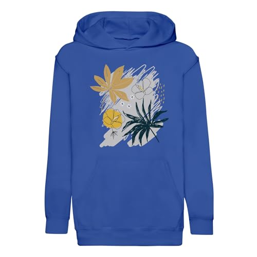 Hoodie enfant tropical chic idéal pour les sorties d'école et vacances