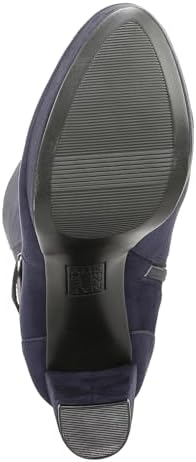 Naturalizer Womens Fenna Platform Tall Dress Boot French Navy Blue Suede 6 M | Image 2