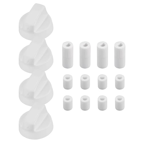 Repuesto de perillas de control, 4 quemadores de cocina, botón de estufa, perilla de termostato para estufa, marcado para cocinas de cocina, hogar, cocinas de restaurante