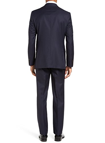 GN Luciano Men's Two Piece 2 Button Stripe Suit Modern Fit Jacket with Pant2