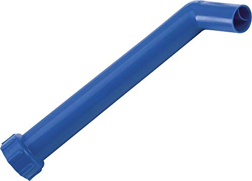 Preisvergleich Produktbild Auslaufrohr für Wasserkanister ECO starr, blau, HD-PE VPE:9