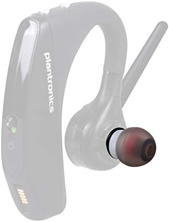 CHOCKALOTTA 2-Pack in-Ear Tip Adapter Mount Compatible with Plantronics Poly Voyager 5200 & Voyager Legend Headset (Includes 2 Sets of 3-Piece S/M/L Ear Tips)