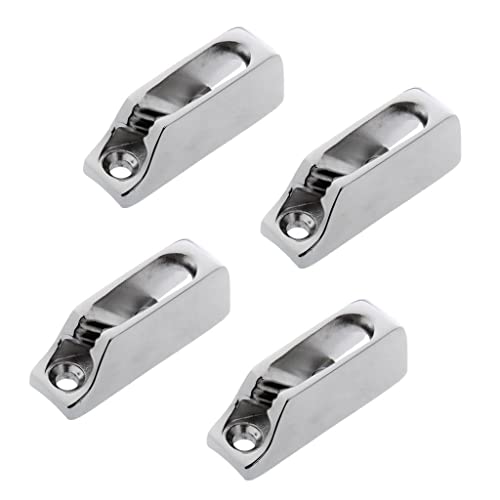 JunZheHub 4x ���b�g�p�X�e�����X�X�`�[�����N�����N���[�g���[�v�N�����v Inox �W�����N���[�g 3-6mm ���C���p
