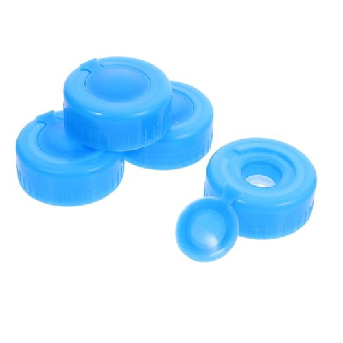 MAGICLULU 4piezas Tapas De Barril Roscada para Jarra De Agua Tapas Antiderrames para Botellas De Sellado para Jarra De Repuesto para De Agua Mineral para Contenedor De