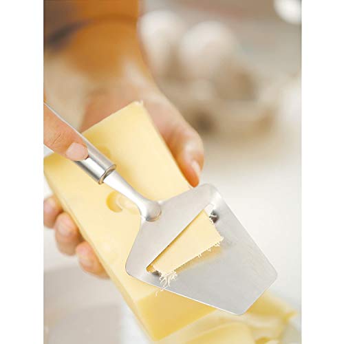 Foto von WMF Profi Plus Käsehobel 24 cm, Käsemesser, Käseschneider, Krauthobel, Cromargan Edelstahl teilmattiert, spülmaschinengeeignet